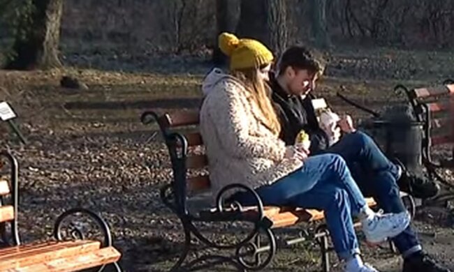 Взимку в Україні тепла погода. Фото: скріншот YouTube-відео