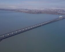 Крымский мост. Фото: скриншот YouTube-видео