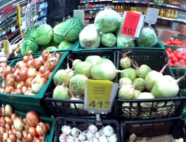 Харчові продукти. Фото: скріншот Youtube