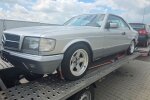 Раритетний Mercedes-Benz 380 SEC, який намагалися ввезти під виглядом допомоги ЗСУ