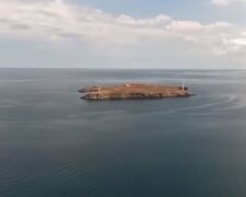 Острів Зміїний. Фото: скріншот YouTube-відео