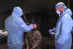 В ВСУ проводят проверки на коронавирус. Фото: скрин youtube
