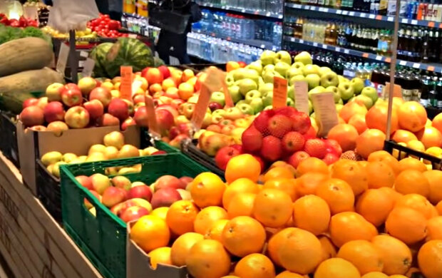 Овочі та фрукти. Фото: скріншот YouTube-відео.