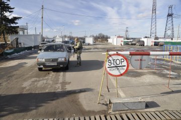 КПП "Гнутово". Фото: 112 Украина