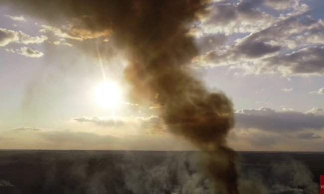 Пожары спровоцировали загрязнение. Фото: youtube