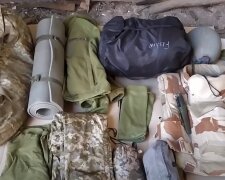 Содержимое военного рюкзака. Фото: скриншот Youtube-видео