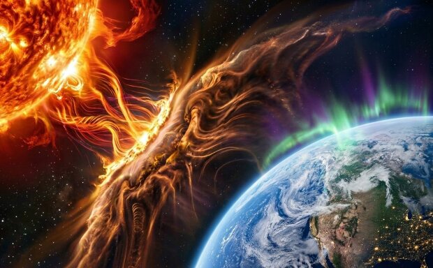 Магнитная буря, геомагнитные колебания, магнитуда бури. Фото: Telegram