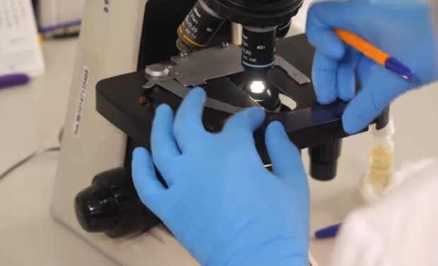 Мікроскоп, дослідження. Фото: скріншот Youtube