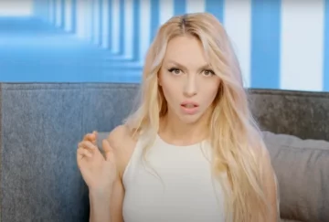 Оля Полякова. Фото: скріншот Youtube-відео