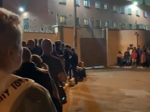 Протесты в Беларуси. Фото: скриншот YouTube