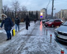 Ожеледиця в Україні: наслідки в регіонах.Фото: скрін YouTube