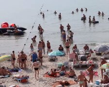 Украинский пляж. Фото:Youtube
