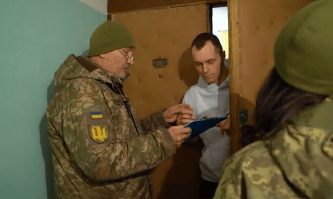 Мобилизация, ТЦК, частная территория, жилье. Фото: Telegram