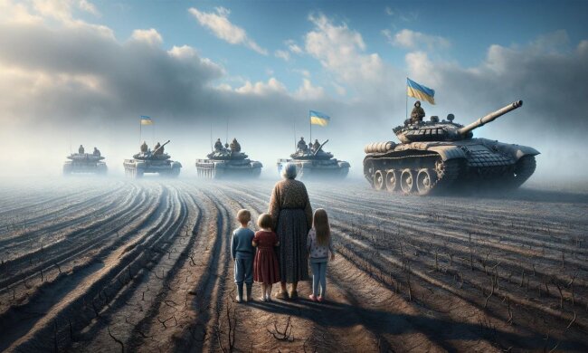 Война в Украине. Фото: Стена