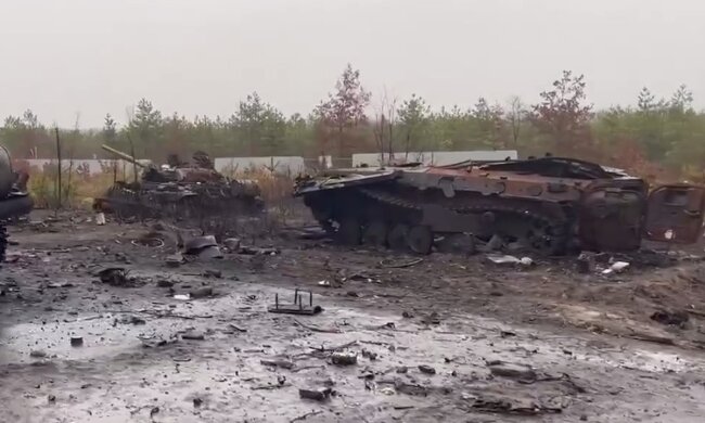 Это кладбище российского железа: украинцам показали как выглядит освобожденная Киевщина