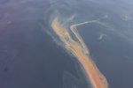 Маслянистые разводы вдоль побережья Черного моря