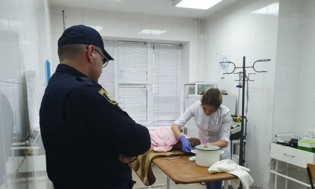 малыш Рома, больница