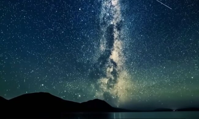Звездное небо. Фото: скриншот YouTube-видео