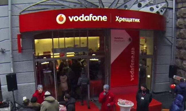 Vodafone. Фото: скріншот YouTube-відео