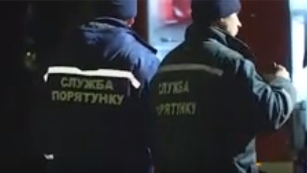 Пожарные, фото: Скриншот из видео ГСЧС