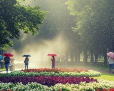 Погода, весна, потепление, дождь. Фото: Стена