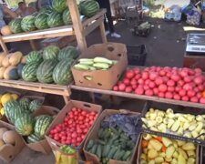 Овощной рынок. Фото: скриншот YouTube