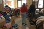 Одяг для ВПО. Фото: скріншот YouTube-відео