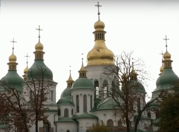 Украинская православная церковь, скриншот YouTube