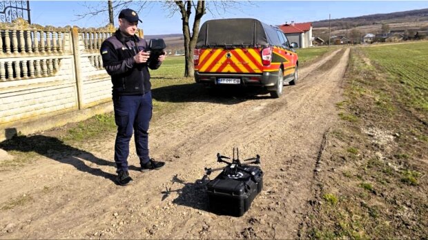 Поджог травы. Фото ГСЧС