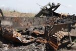 Розбита техніка рф. Фото: скріншот YouTube-відео