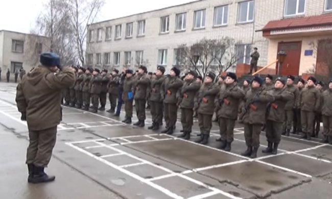 Призывники в ВСУ