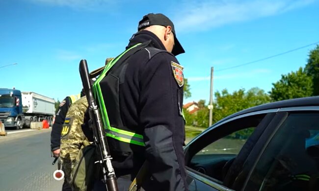 ТЦК, мобилизация, блок-пост. Фото: YouTube