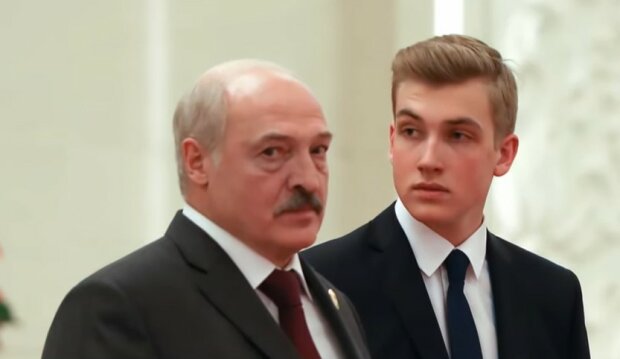 Сын Лукашенко. Фото: скирншот Youtube