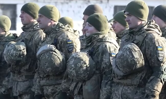 Украинские военные. Фото: скриншот YouTube-видео