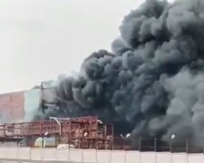 Пожежа на рф. Фото: скріншот YouTube-відео