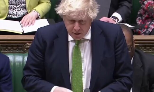 Борис Джонсон. Фото: Скриншот Youtube