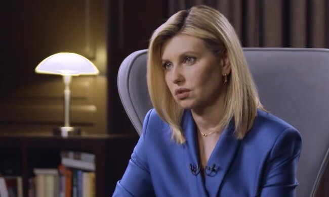 Елена Зеленская. Фото: скриншот YouTube-видео