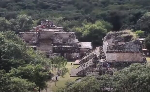 Храм майя. Фото: скриншот YouTube