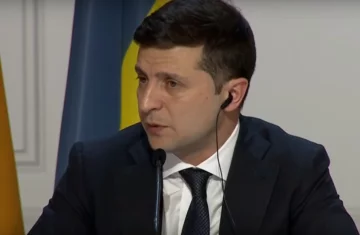 Владимир Зеленский, скриншот видео