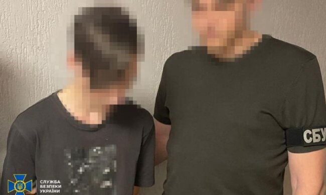 Затримання СБУ російського агента, який коригував ракетний удар по Києву