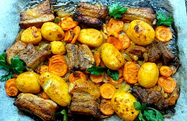 Картошка, блюдо, еда. Фото: YouTube