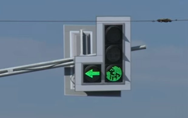 Зеленый свет на светофоре, фото: Скриншот YouTube