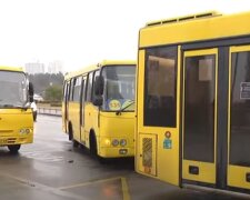 Автобусы в Киеве. Фото: скриншот YouTube-видео