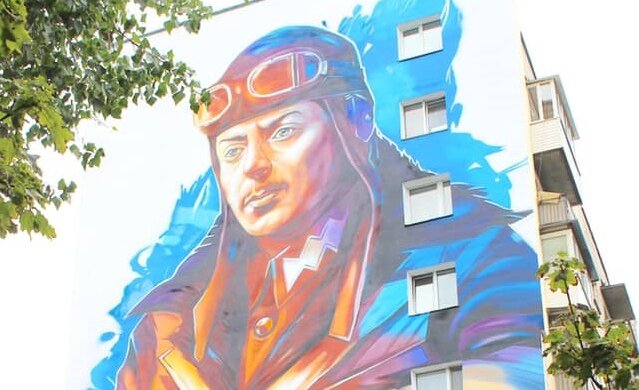 Мурал в Киеве
