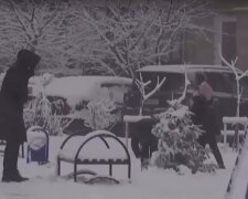 Снігопади. Фото: скріншот YouTube-відео
