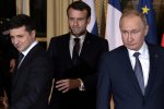 Переговоры Зеленского и Путина в Париже, фото: unian.net