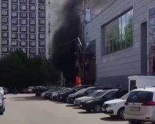 Пожар на россии. Фото: Telegram