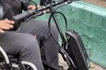 Инвалидная коляска, скриншот из YouTube