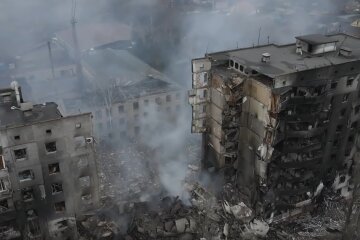 Разрушенный город. Фото: скриншот YouTube-видео