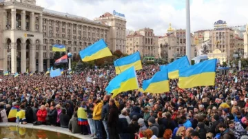 В Украине люди вышли на митинг из-за Трудового Кодекса, фото - ТСН